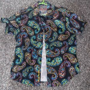 Robert Graham short sleeve Button down shirt